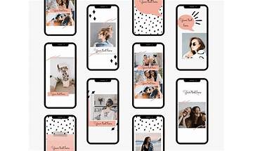 Free and Customizable Instagram Story Templates